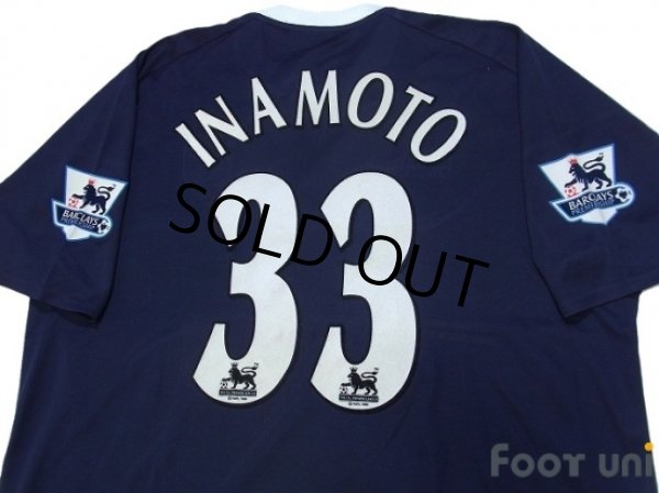 Photo4: West Bromwich Albion 2005-2006 Away Shirt #33 Inamoto BARCLAYS PREMIERSHIP Patch/Badge (4)