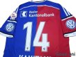 Photo4: Basel 2014-2015 Home Shirt #14 Kakitani RAIFFEISEN SUPER League Patch/Badge w/tags (4)