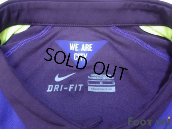 Photo5: Manchester City 2014-2015 3rd Shirt #16 Kun Aguero (5)