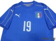 Photo3: Italy Euro 2016 Home Shirt #19 Bonucci (3)