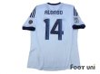 Photo2: Real Madrid 2012-2013 Home Shirt #14 Xabier Alonso 110 ANOS 1902-2012 Patch/Badge LFP Patch/Badge (2)