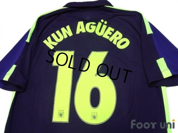 Photo4: Manchester City 2014-2015 3rd Shirt #16 Kun Aguero (4)
