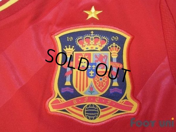 Photo4: Spain Euro 2012 Home Shirt w/tags (4)