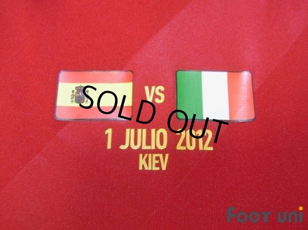 Photo5: Spain Euro 2012 Home Shirt w/tags (5)