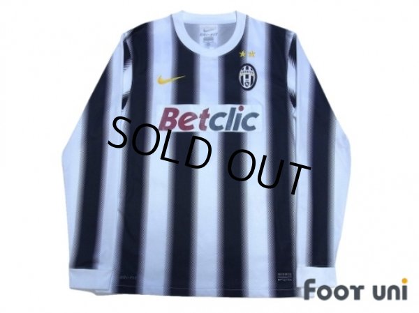 Photo1: Juventus 2011-2012 Home Long Sleeve Shirt #10 Del Piero (1)