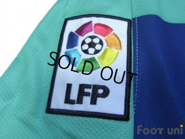 Photo6: FC Barcelona 2010-2011 Away Long Sleeve Shirt LFP Patch/Badge (6)