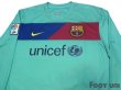 Photo3: FC Barcelona 2010-2011 Away Long Sleeve Shirt LFP Patch/Badge (3)