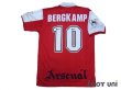 Photo2: Arsenal 1994-1996 Home Shirt #10 Bergkamp The F.A. Premier League Patch/Badge (2)