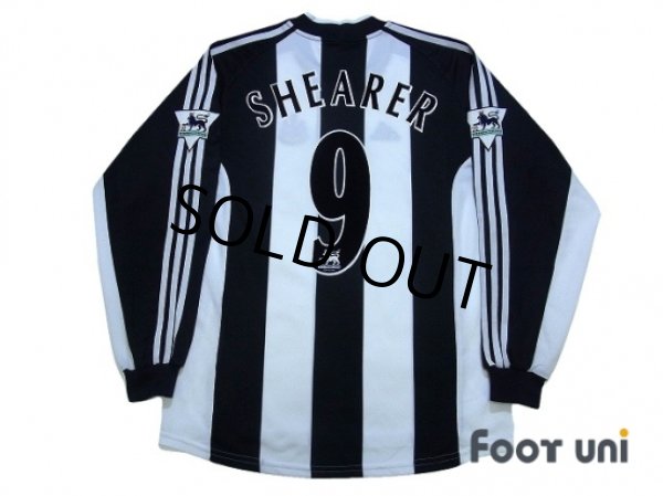 Newcastle 2001-2003 Home Long Sleeve Shirt #9 Shearer
