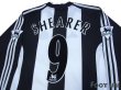 Photo4: Newcastle 2001-2003 Home Long Sleeve Shirt #9 Shearer The F.A. Premier League Patch/Badge (4)