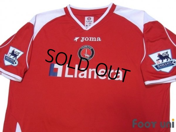 Photo3: Charlton Athletic FC 2006-2007 Home Shirt #18 Hasselbaink BARCLAYS PREMIERSHIP Patch/Badge (3)