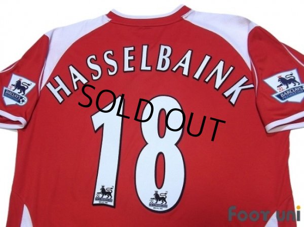 Photo4: Charlton Athletic FC 2006-2007 Home Shirt #18 Hasselbaink BARCLAYS PREMIERSHIP Patch/Badge (4)