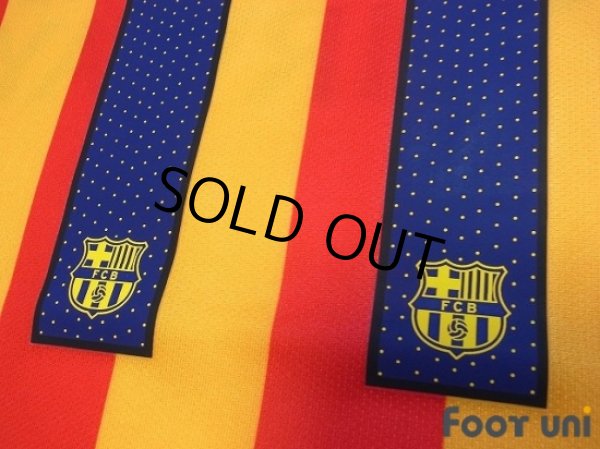 Photo8: FC Barcelona 2015-2016 Away Shirt #11 Neymar Jr LFP Patch/Badge w/tags (8)