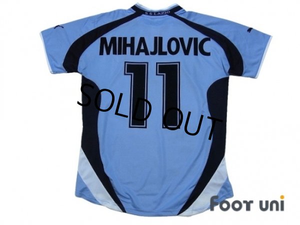 Photo2: Lazio 2000-2001 Home Shirt #11 Mihajlovic Scudetto Patch/Badge (2)