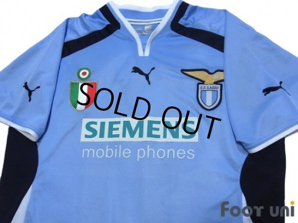 Photo3: Lazio 2000-2001 Home Shirt #11 Mihajlovic Scudetto Patch/Badge (3)