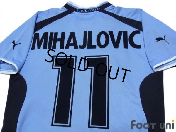 Photo4: Lazio 2000-2001 Home Shirt #11 Mihajlovic Scudetto Patch/Badge (4)