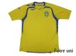 Photo1: Sweden Euro 2008 Home Shirt (1)