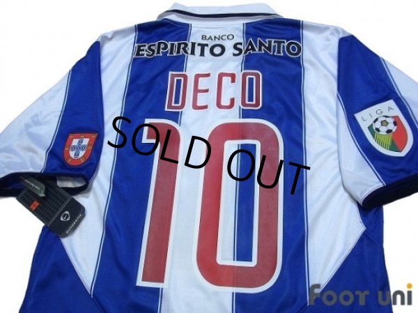Photo4: FC Porto 2003-2004 Home Shirt #10 Deco w/tags (4)