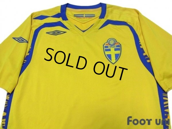 Photo3: Sweden Euro 2008 Home Shirt (3)
