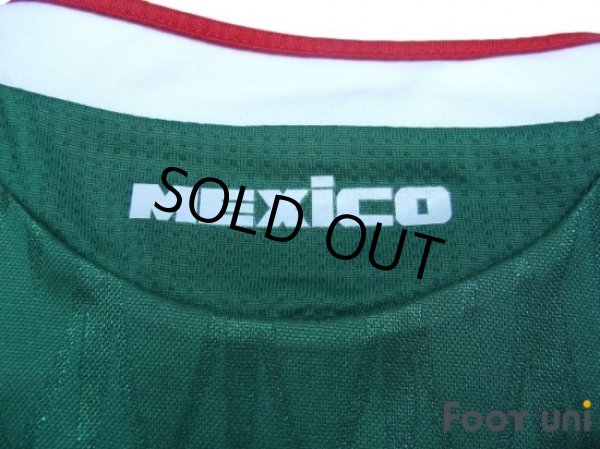 Photo6: Mexico 2010 Home Long Sleeve Shirt (6)