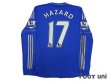 Photo2: Chelsea 2012-2013 Home Long Sleeve Shirt #17 Hazard BARCLAYS PREMIER LEAGUE Patch/Badge (2)
