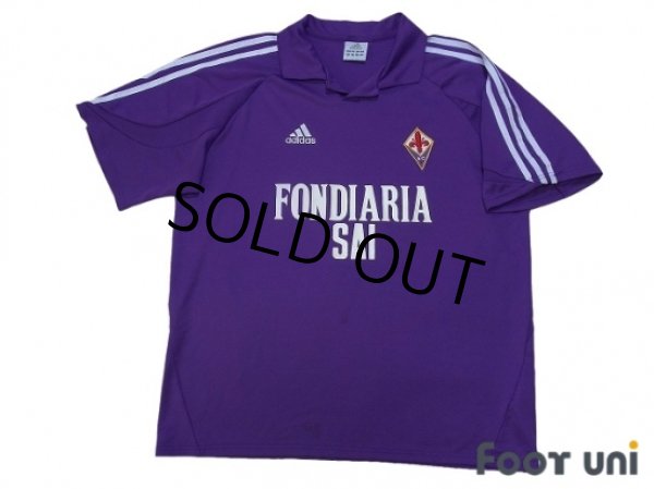 Photo1: Fiorentina 2003-2004 Home Shirt #7 Di Livio (1)