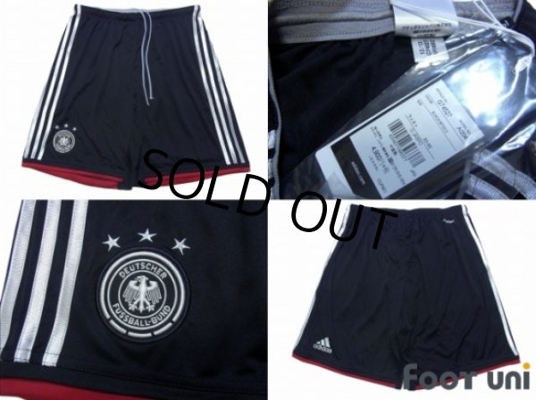 Photo8: Germany 2014 Away Shirt and Shorts Set FIFA World Champions 2014 Patch/Badge (8)