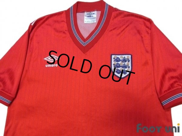 Photo3: England 1984 Away Shirt (3)
