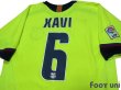 Photo4: FC Barcelona 2005-2006 Away Shirt #6 Xavi LFP Patch/Badge (4)