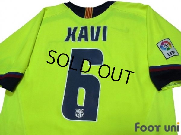 Photo4: FC Barcelona 2005-2006 Away Shirt #6 Xavi LFP Patch/Badge (4)