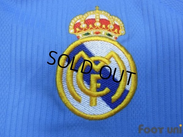 Photo6: Real Madrid 1999-2001 Away Authentic Long Sleeve Shirt #10 Figo (6)