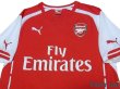 Photo3: Arsenal 2014-2015 Home Shirt #17 Alexis Sanchez (3)