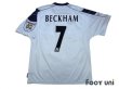 Photo2: Manchester United 2000-2001 Away Shirt #7 Beckham (2)