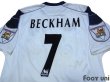 Photo4: Manchester United 2000-2001 Away Shirt #7 Beckham (4)