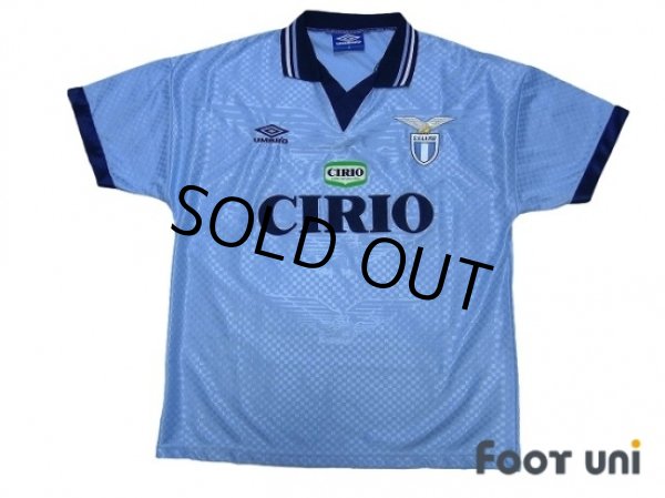 Photo1: Lazio 1996-1997 Home Shirt (1)