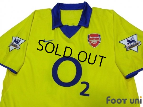 Photo3: Arsenal 2003-2005 Away Shirt #14 Henry (3)