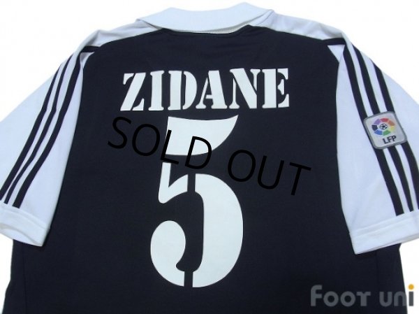Photo4: Real Madrid 2001-2002 3rd Shirt #5 Zidane (4)