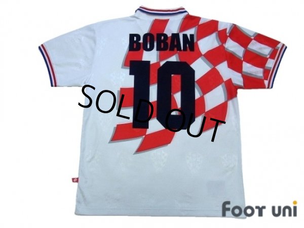Photo2: Croatia 1998 Home Shirt #10 Boban (2)