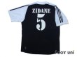 Photo2: Real Madrid 2001-2002 3rd Shirt #5 Zidane (2)