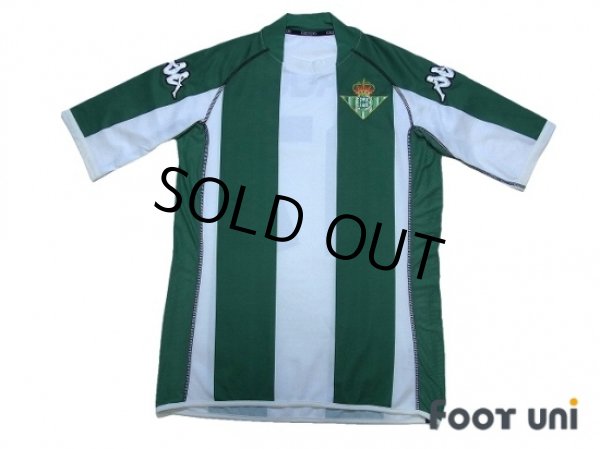 Photo1: Real Betis 2002-2003 Home Shirt #17 Joaquin Sanchez (1)