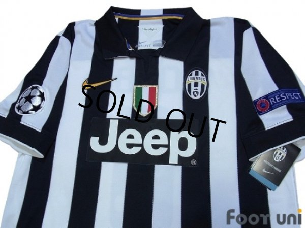 Photo3: Juventus 2014-2015 Home Shirt #6 Pogba Champions League Patch/Badge w/tags (3)