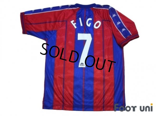 Photo2: FC Barcelona 1997-1998 Home Shirt #7 Figo (2)