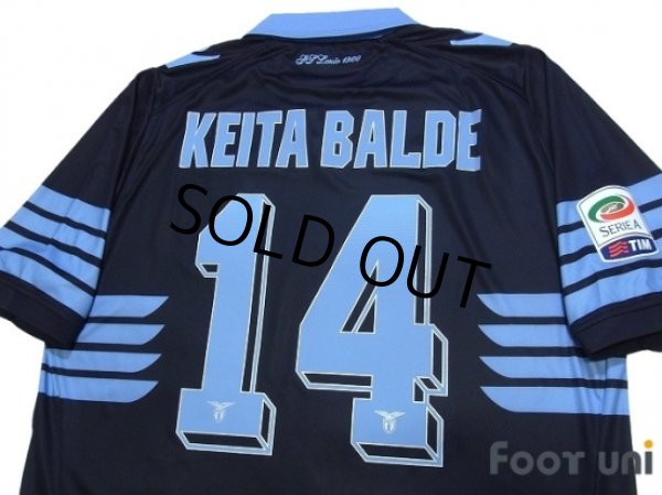 Photo4: Lazio 2015-2016 Away Shirt #14 Keita Balde Serie A Tim Patch/Badge (4)