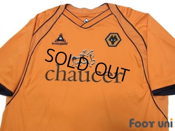 Photo3: Wolverhampton Wanderers FC 2006-2008 Home Shirt (3)