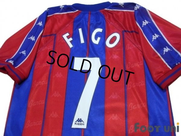 Photo4: FC Barcelona 1997-1998 Home Shirt #7 Figo (4)
