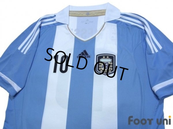 Photo3: Argentina 2012 Home Shirt #10 Messi w/tags (3)