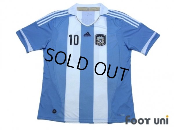 Photo1: Argentina 2012 Home Shirt #10 Messi w/tags (1)