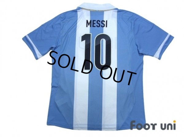 Photo2: Argentina 2012 Home Shirt #10 Messi w/tags (2)