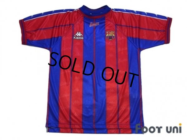 Photo1: FC Barcelona 1997-1998 Home Shirt #7 Figo (1)