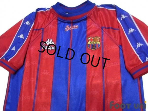 Photo3: FC Barcelona 1997-1998 Home Shirt #7 Figo (3)